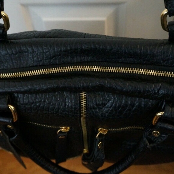 NWT Crizzapi Bolsas soft black leather handbag/tote/crossbody - Picture 12 of 12